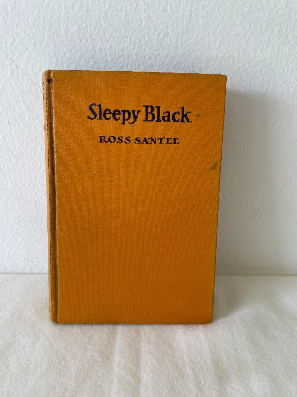 FIRST EDITION Sleepy Black by Ross Santee 1933 Grosset and Dunlap HC Book